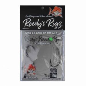 Snell 187 hooks Rig 4/0 Pre Made On 40lb Leader