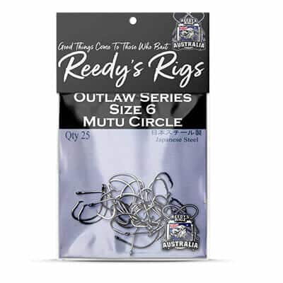 Reedy's Rigs Mutu circle whiting hooks pack