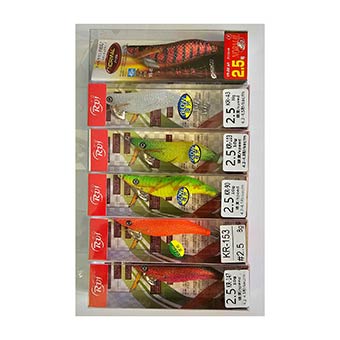 Reedy's Port Phillip Bay Jig Selection 6x Jigs 2.5 Size Harimitsu Rui - Image 2