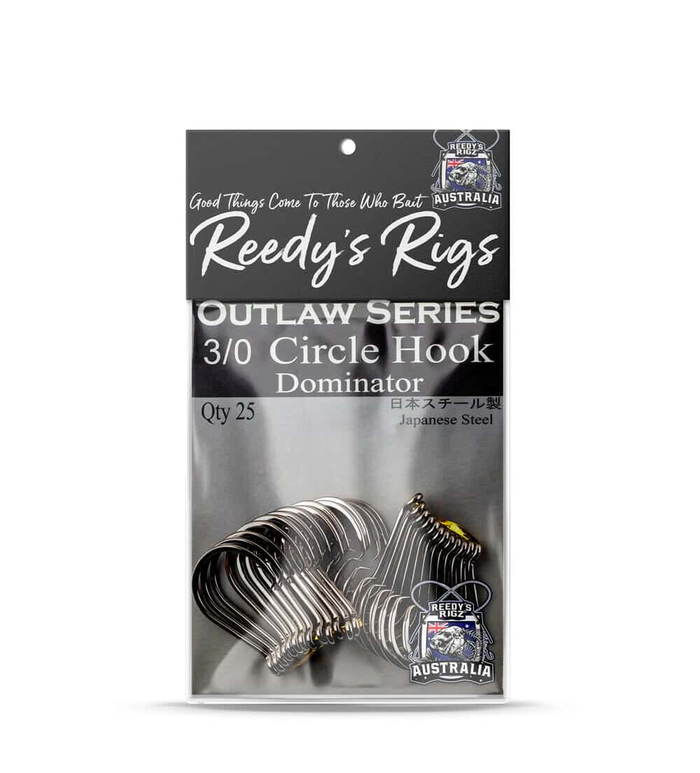 circle fishing hooks heavy gauge sizes 1/0 to 9/0 3-0 circle hook