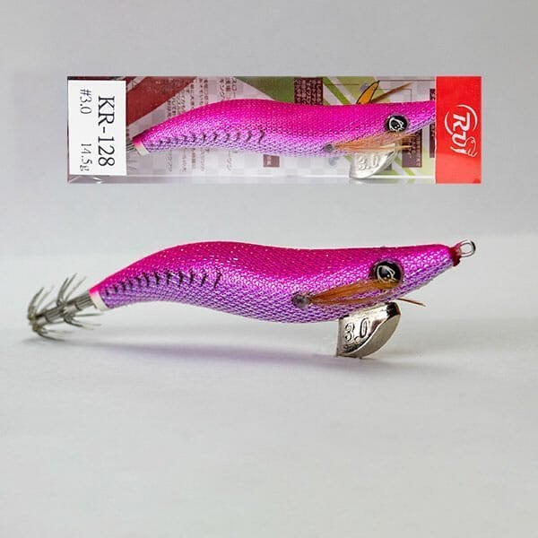 pink squid jig