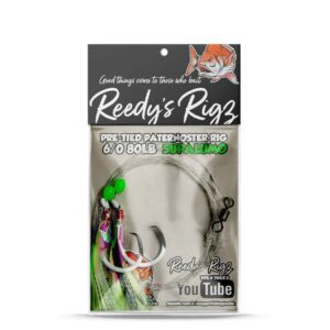 Best market-quality Paternoster Rig by Reedys Rigs with 80lb leader for snapper and other fish