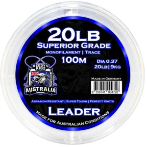 Reedy's Rigs 20lb monofilament fishing leader 100m