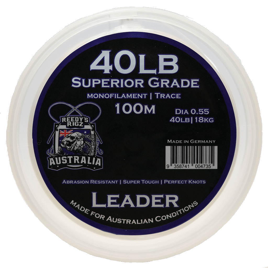 leader, 40lb , 40lb Leader spool for snapper fishing Port Phillip Bay
