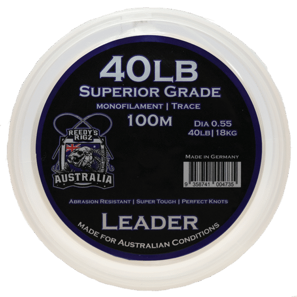 leader, 40lb , 40lb Leader spool for snapper fishing Port Phillip Bay