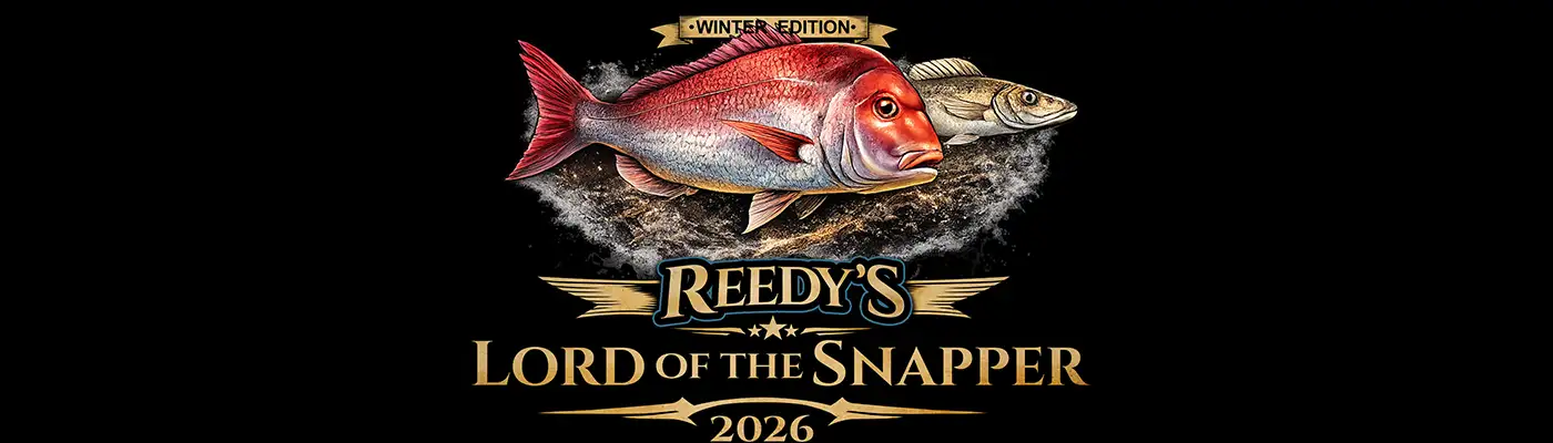 Lord of the Snapper 2026 winter fishing competition banner