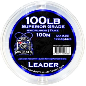 Reedy's Rigs 100lb monofilament fishing leader 100m